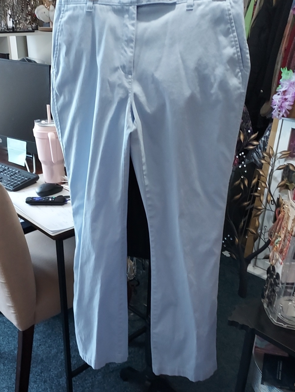 Lands' End Light Blue Men's Chinos